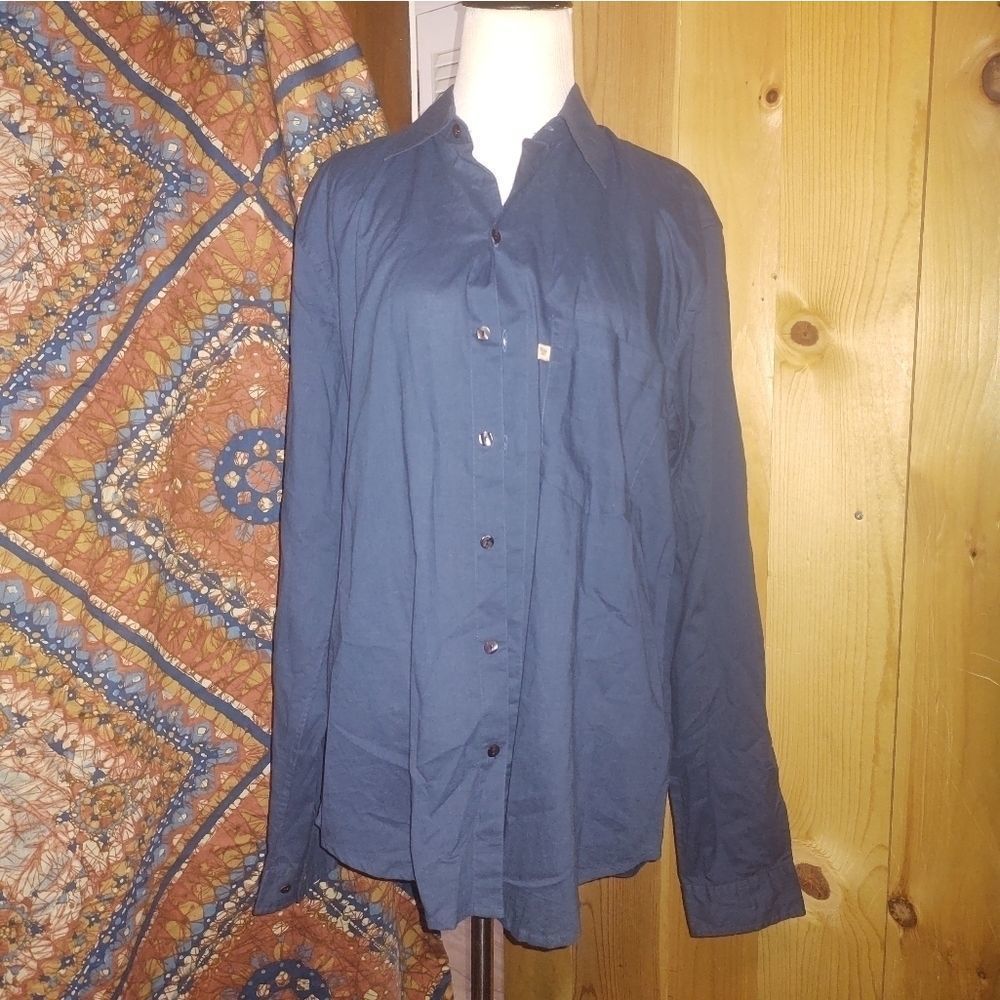 ANOKHI • NWT ORGANIC COTTON DRESS SHIRT